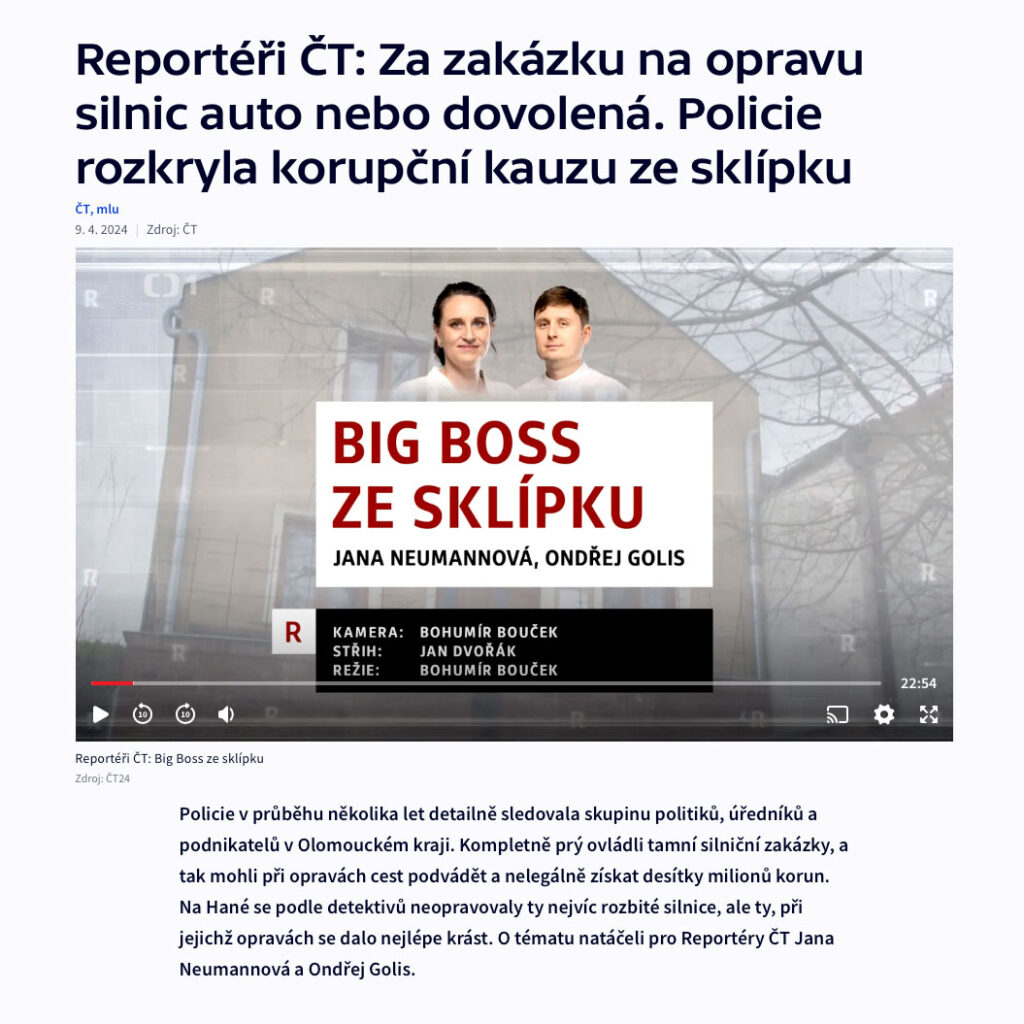 Kauza Autostráda: Padl první trest a pokuta za korupci při silničních zakázkách